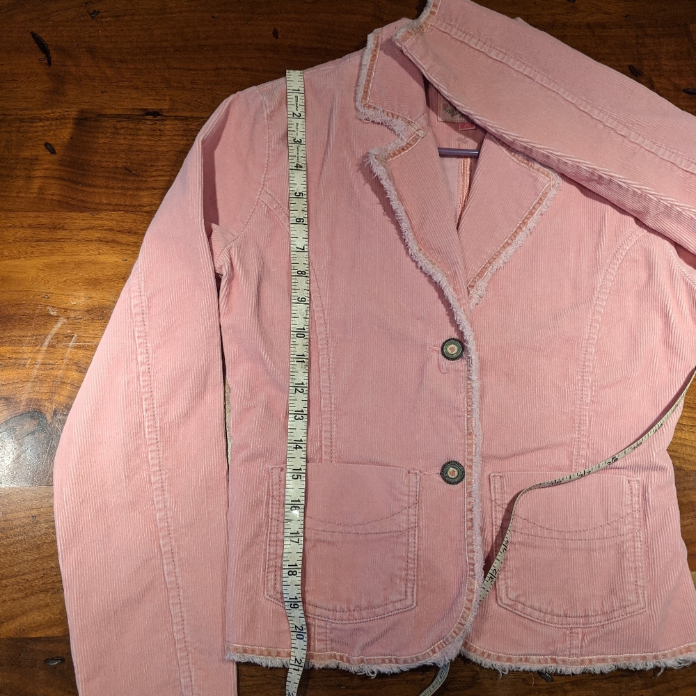 Pink Cord Jacket - Picture 10 of 11